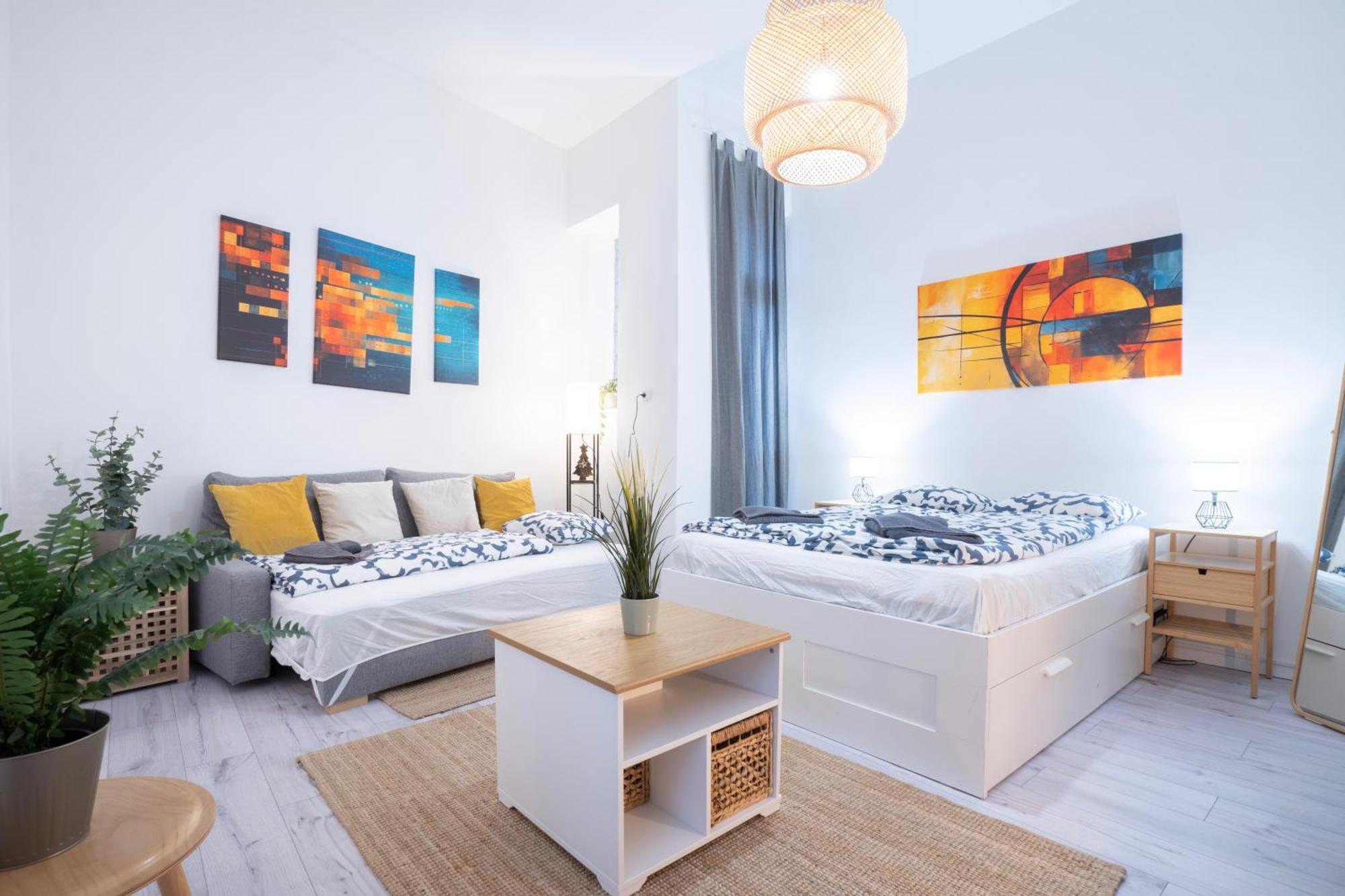 Studio In The Heart Of Party District Ka28 Budapest Bagian luar foto